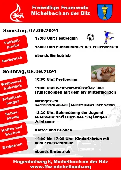 Festprogramm 2024